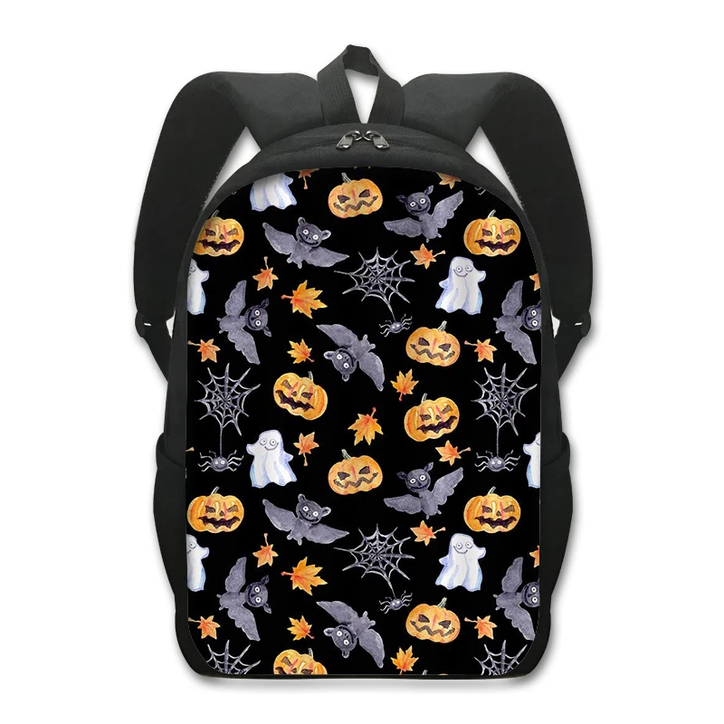 

The Impaler Backpack for Teenager Boys Girls School Bags Bat Ghost Rucksack Hip Hop Children Bookbags