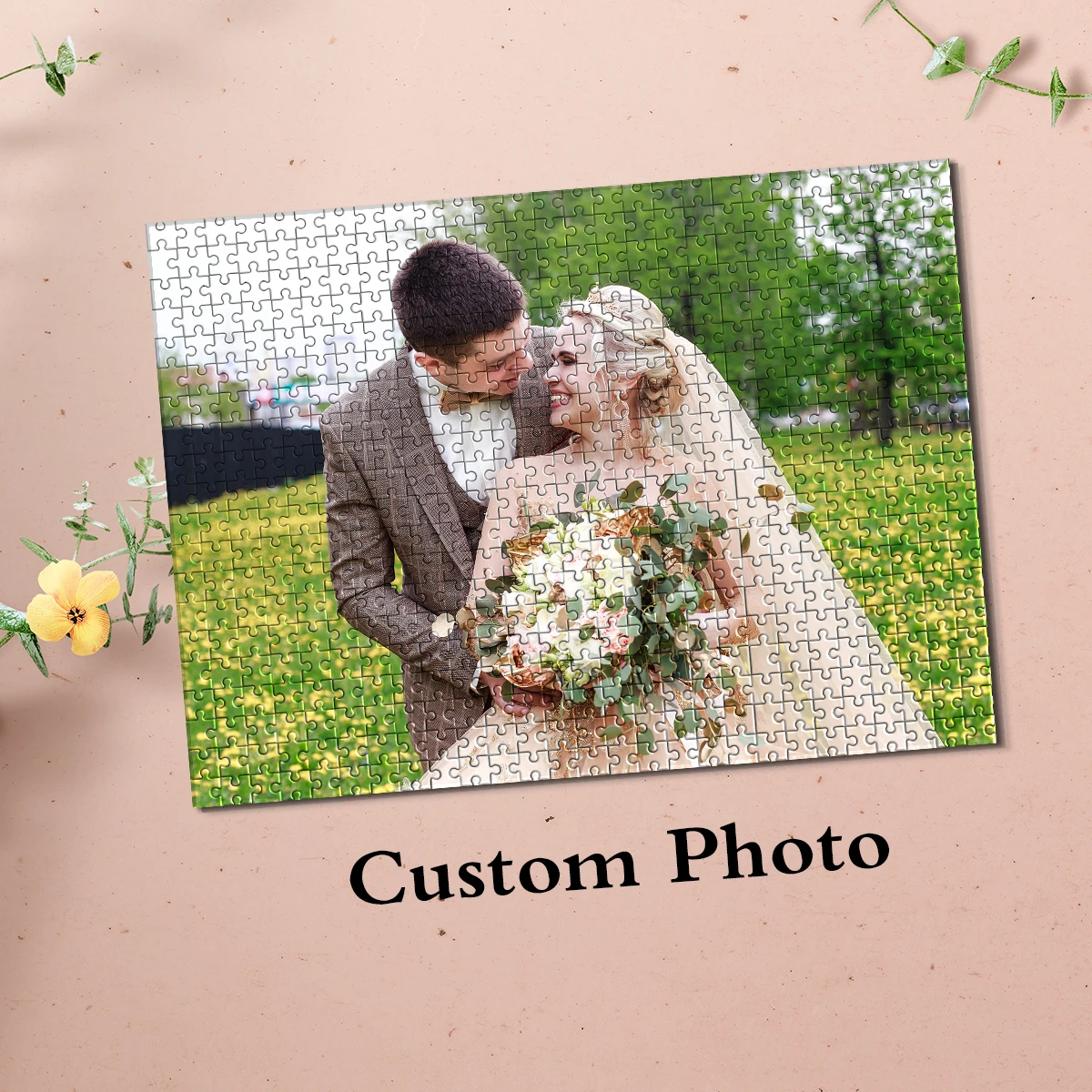 Customized Photo Customizable Picture Personalised Decompression Puzzles Custom DIY Personalised Photo Portrait Puzzles