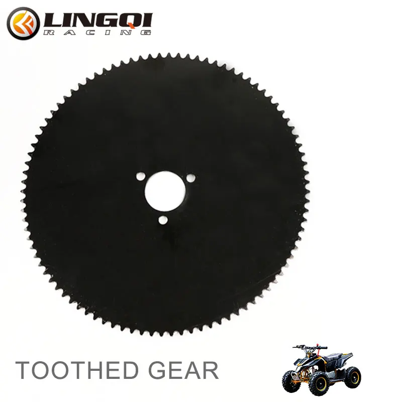 

LING QI Motorcycle 25H Driving Chain Sprocket 92T Toothed Gear For 47CC 49CC Mini Moto ATV Quad Dirt Pit Pocket Bike Accessories