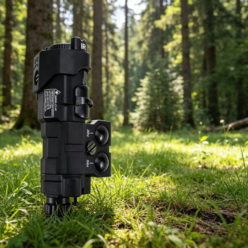 

Multifunctional Tactical Flashlight with Red Green Light, Outdoor Game Toy Universal Replacement Accessories