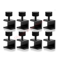 8Pcs Hot Bed Clamps Adjustable for Creality Ender 3/3 Pro/V2, Ender 5, CR-10/10S, CR-20 Pro 3D Printer Accessories