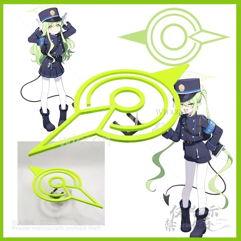 Disfraz de Cosplay de Anime Blue Archive Tachibana Nozomi, tocado de Halo Hikari, accesorios para tocado, accesorios para fiesta de Halloween