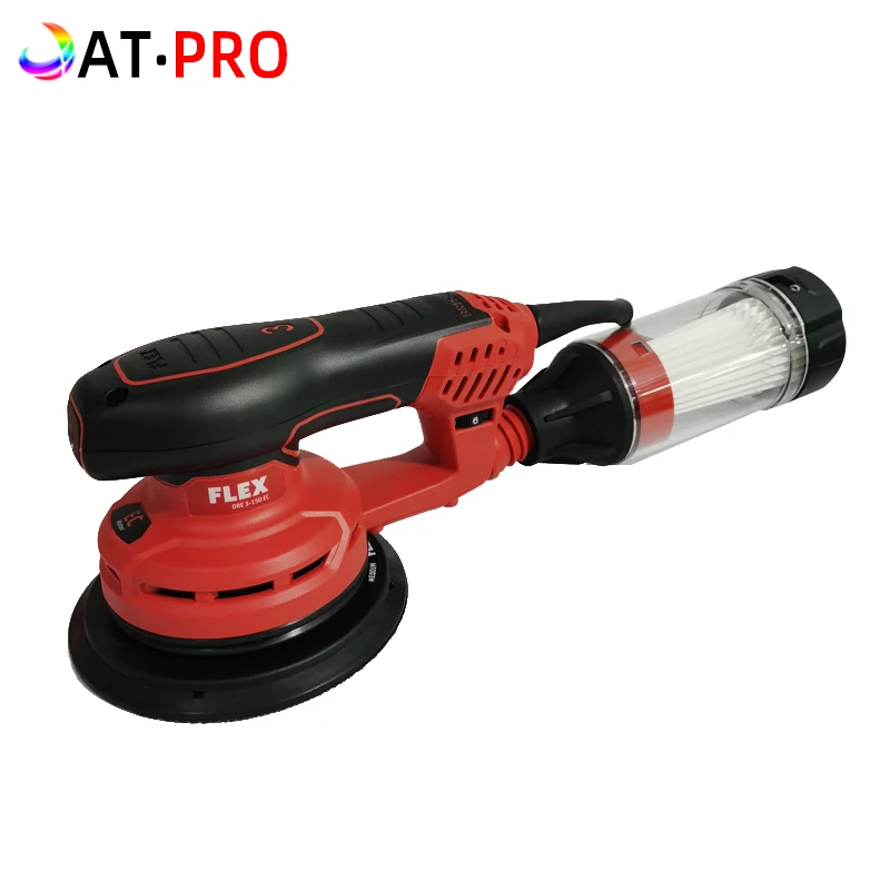 FLEX Electric Sander 6-inch 150mm Automobile Dust-free Dry Mill Putty Paint  Atomic-dust Vacuum Spray Sandpaper Machine