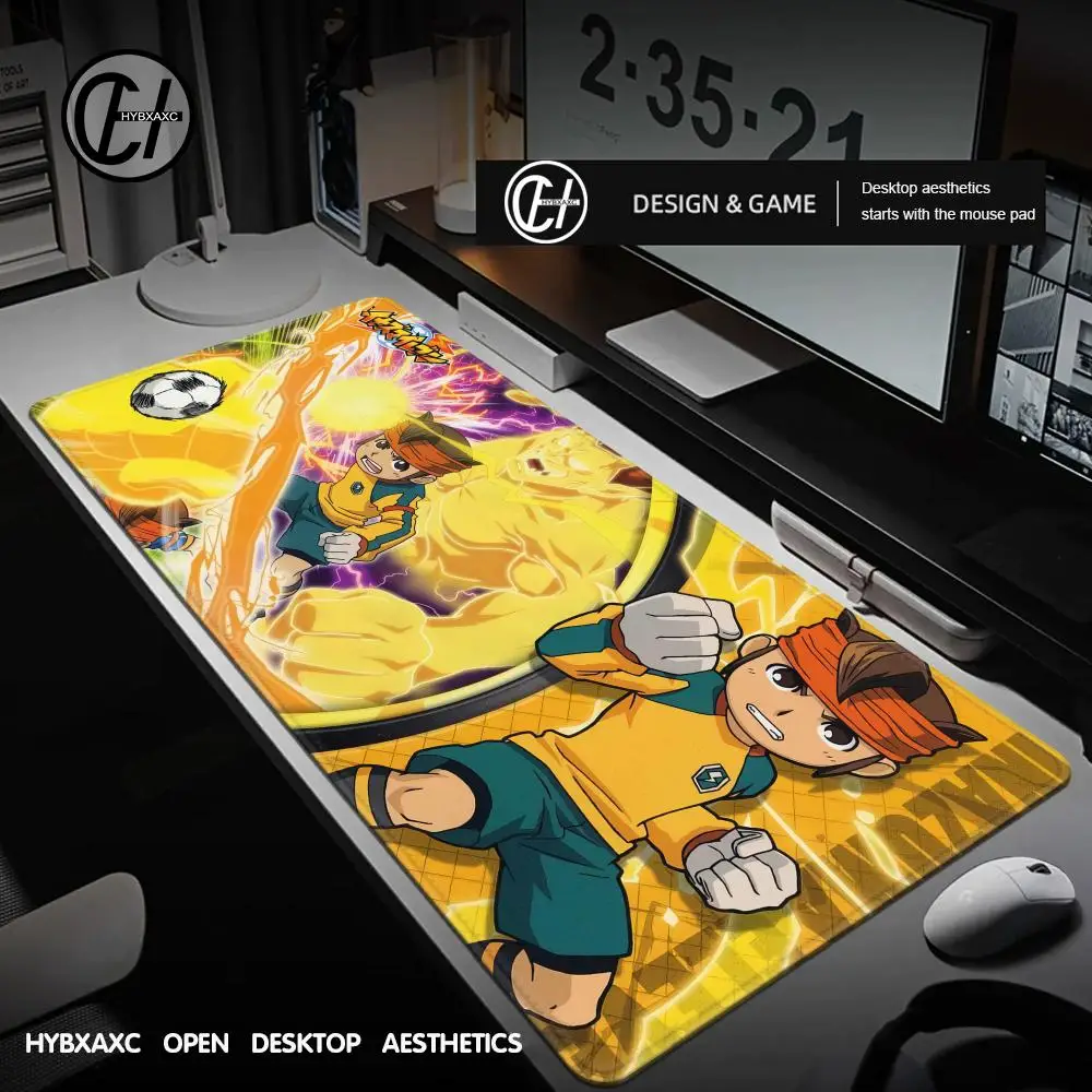 Game Inazuma Eleven Mousepad Desk Pad Gaming Accessories Prime Gaming XXL Keyboard Pad Stitched Pad Desk Pad 400x900mm