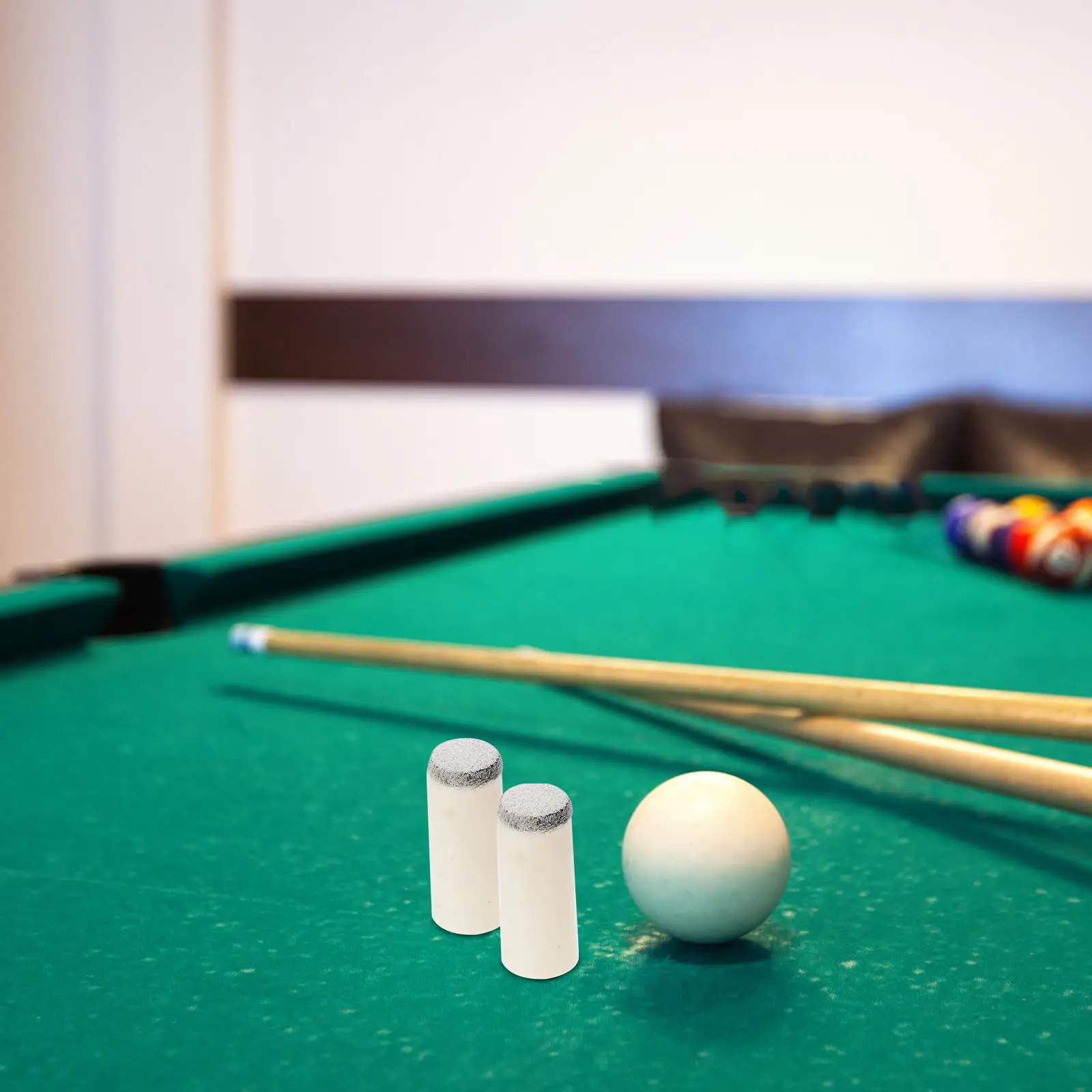 

100 шт. пластиковых сменных наконечников, прочные, износостойкие аксессуары для кия, для начинающих, профессионалов и любителей бильярда