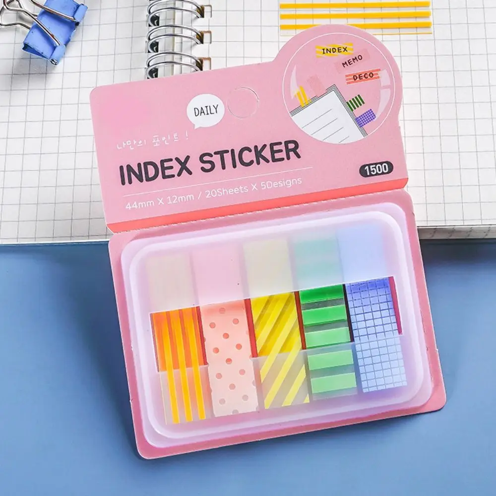 Diary Planner Sticker Sticky Labels Keypoints Marker Sticky Reminder Label Sticker Reading Notes Decorative Index Sticker