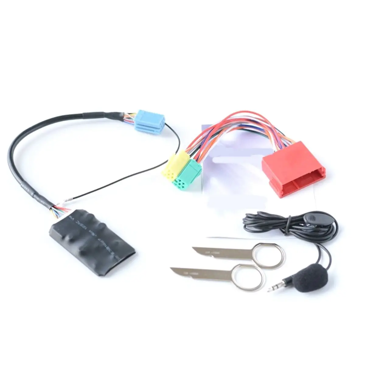 B09A Car Microphone Bluetooth 5.0 AUX Handsfree 8 Pin Adapter A2DP Music Audio Cable for Audi A3 8L 8P A4 A6 4B A8 VW B5 B6 view 4