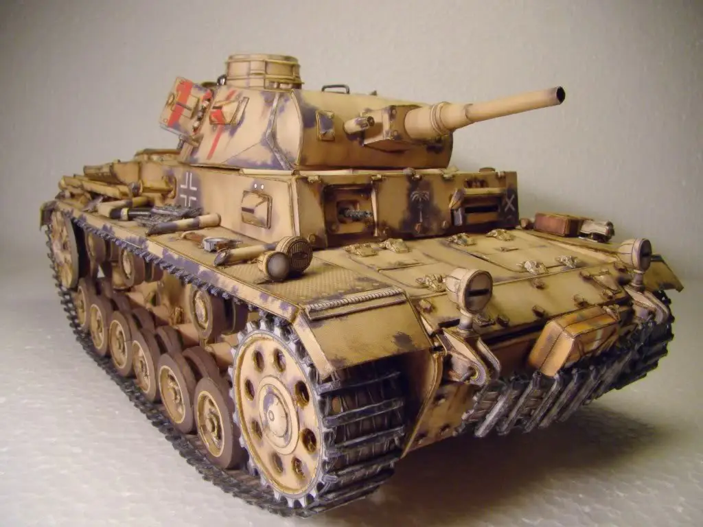 1:25 German G Type NO.3 Tank 3D Paper Model Fine Version Papercraft Toy