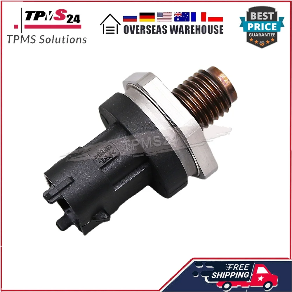 Fuel Rail Pressure Sensor For Fiat Ducato Hyundai Santa Fe Trajet XG Tucson Elantra KIA Carens Cerato Sportage 0281002475