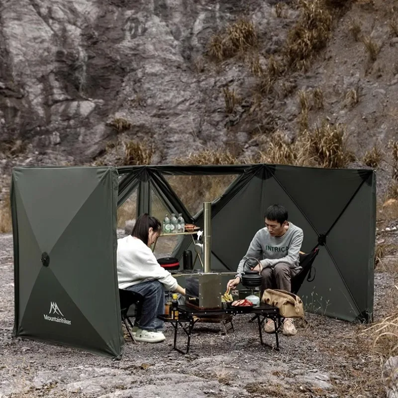 

Портативный складной тканевый забор, водонепроницаемый, сильная безопасность, уличные инструменты, расслабляющие легкие многофункциональные принадлежности для кемпинга