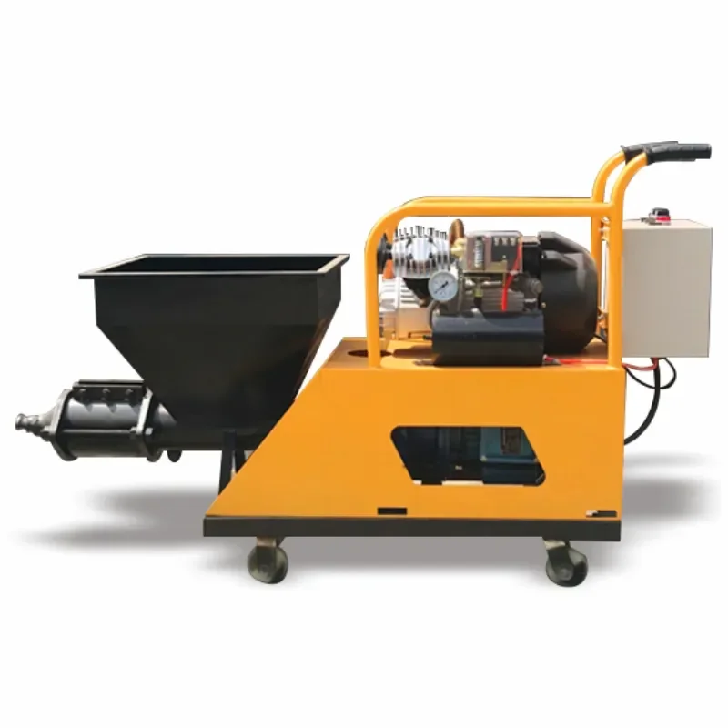 

Cheapest Cement Mortar Spraying Machine High Efficiency Single Phase 220v for Small Project Construction Work