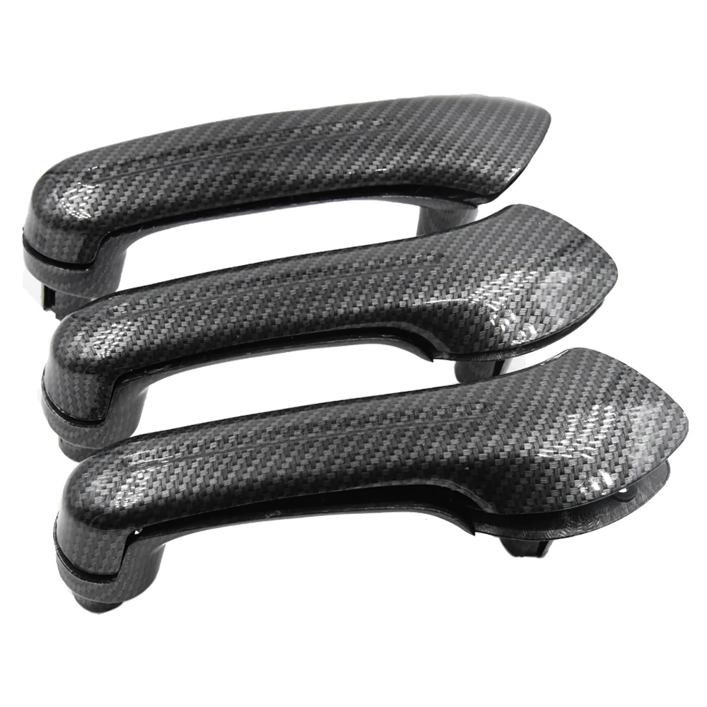 5PCS/Set Carbon Fiber Interior Grab Handle Inside handle door armrest fit for 1999-2004 Volkswagen Bora Golf 4 MK4 for Jet ta