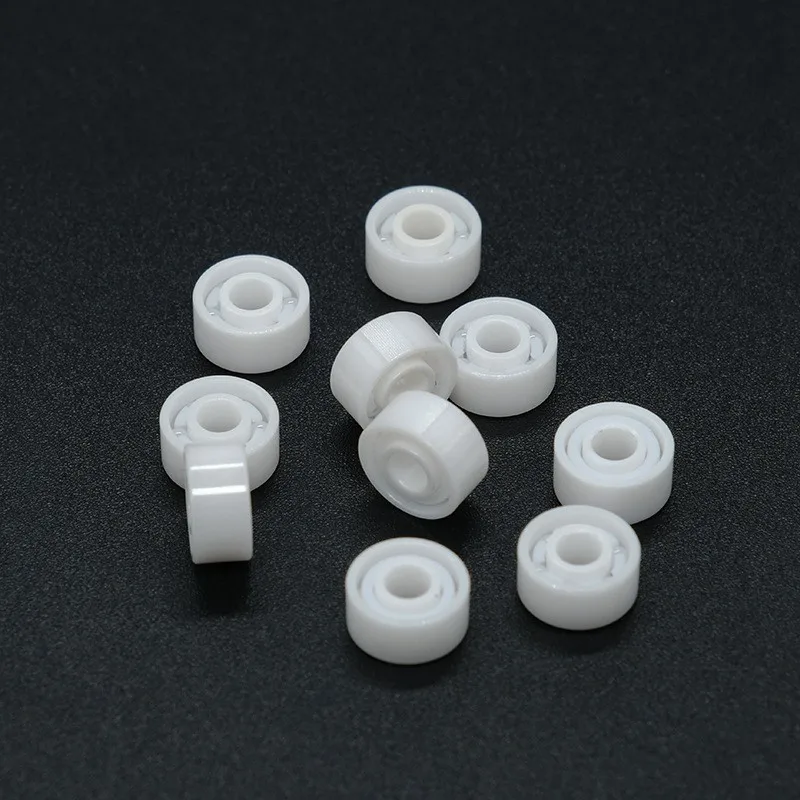 1szt Micro Zirconia Ceramic Bearing 683 684 685 686 687 688 689 693 694 695 696 697 698 699 ZRO2 Odporna na korozję izolacja