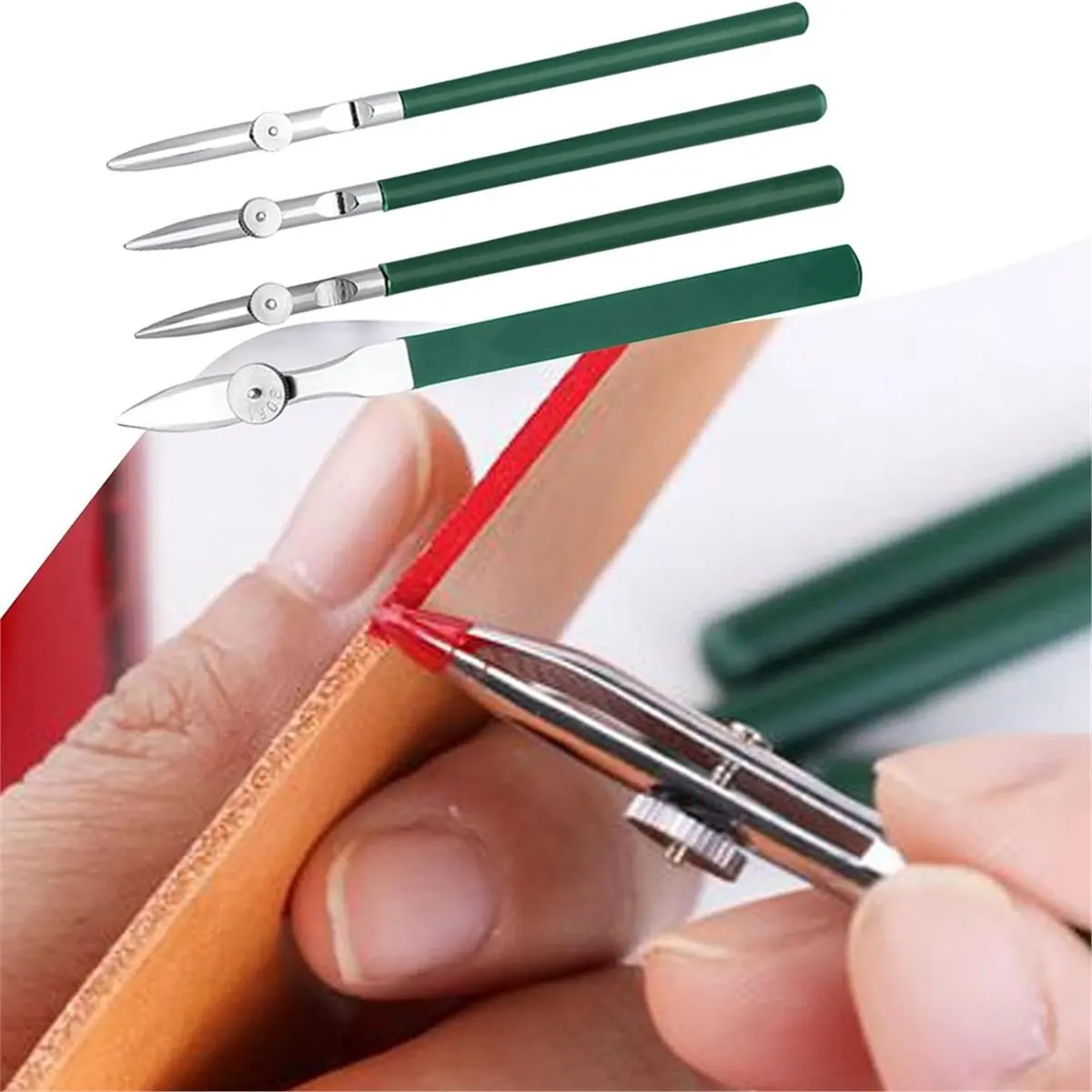 4-Piece Ruling Pen Set for Artists, Adjustable Line Width for Ink Drawing & Drafting [2026 MOCC]