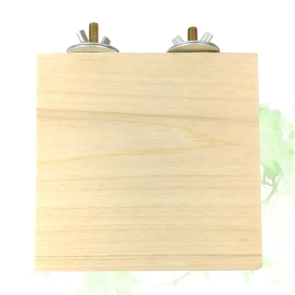 

1Pcs Small Pet Wooden Rainbow Platform 12x12cm Natural Climbing Board Hamster Exercise Cage Nest Station Small Pet Climbing Toy