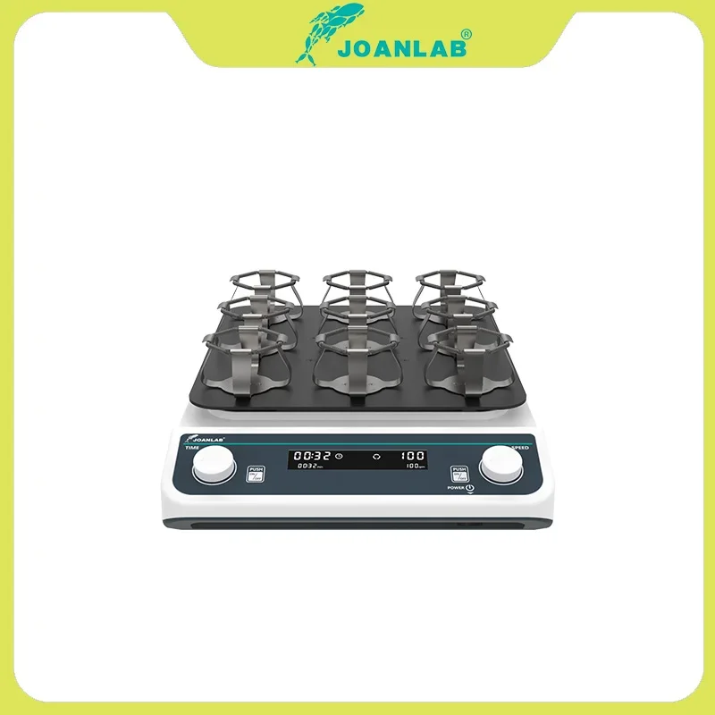 JOANLAB Flask Clamp Tray Circular Mixer Laboratory Shaker 40-200rpm