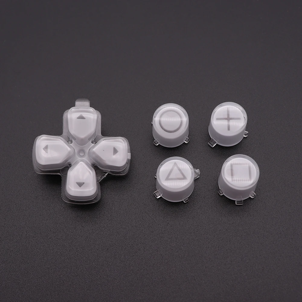 D-Pad dpad move Action Key abxy ชุดปุ่มชุดซ่อมแซมอะไหล่สำหรับ Sony ps5เกมคอนโทรลเลอร์ PS5 Gamepad