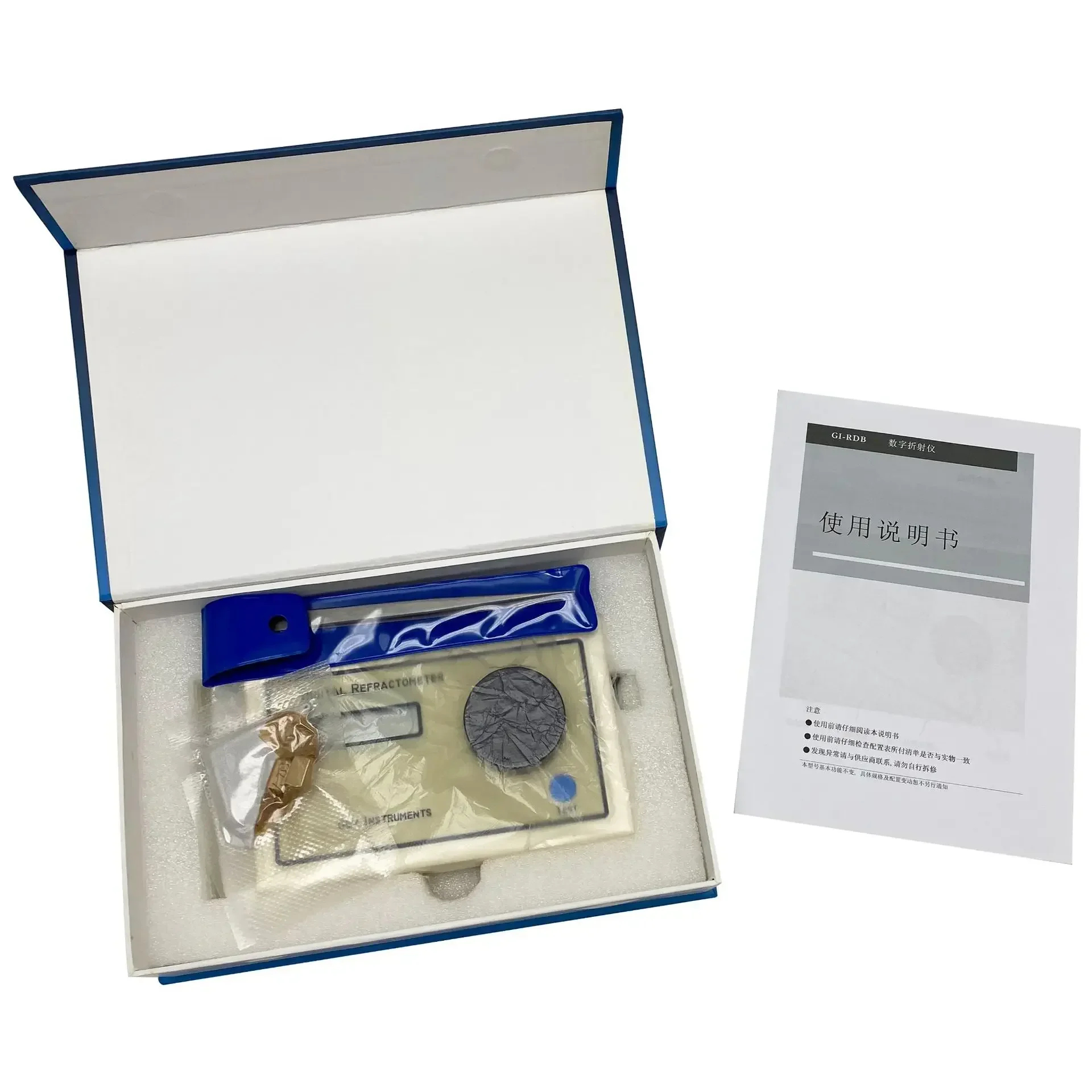Digital Abbe Refractometer Gem Abbe Refractometer Jewelry Identification Gem Refractive Index Measuring Instrument Jade
