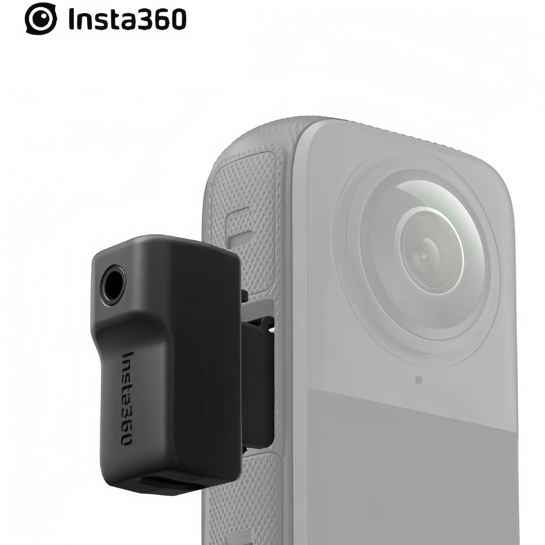Insta360 X4 Charging & Audio Adapter – Dual Port Expansion/Secure Mount/Invisible Design