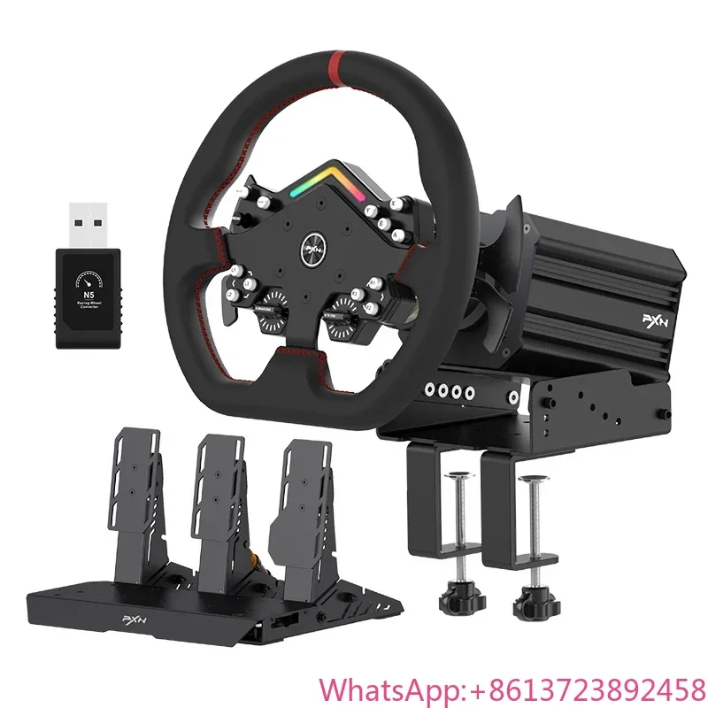 

PXN V12 lite Driving Force Racing Wheel Comes With Full Accessories and Warranty Of Year