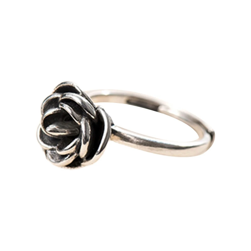 634C Self for Protection Ring Functional Cool Finger Ring Hip Hop Finger Rings for Men Women Dainty Rose Ring For Wome