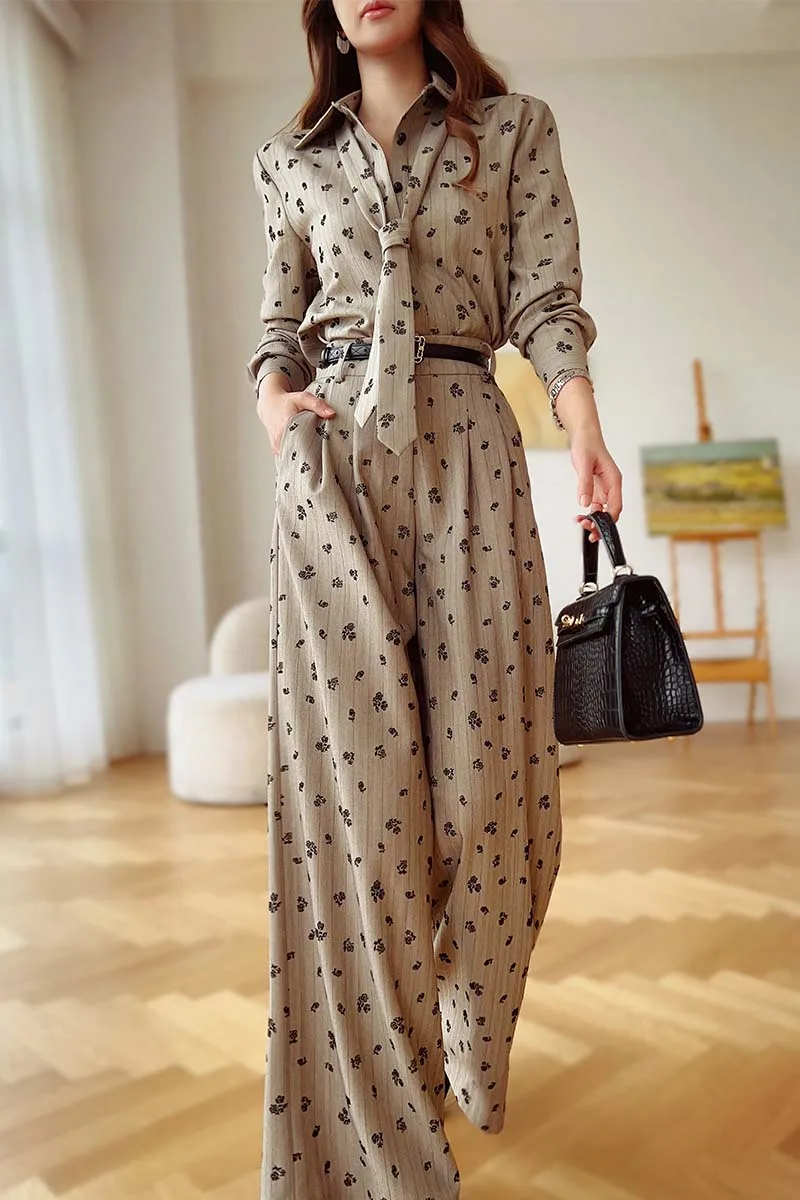 DABUWAWA Striped Flocking Draped Pants Empire Legging Women American Retro Sashes Floor-Length Trousers Y2K Basics DM2ATR002