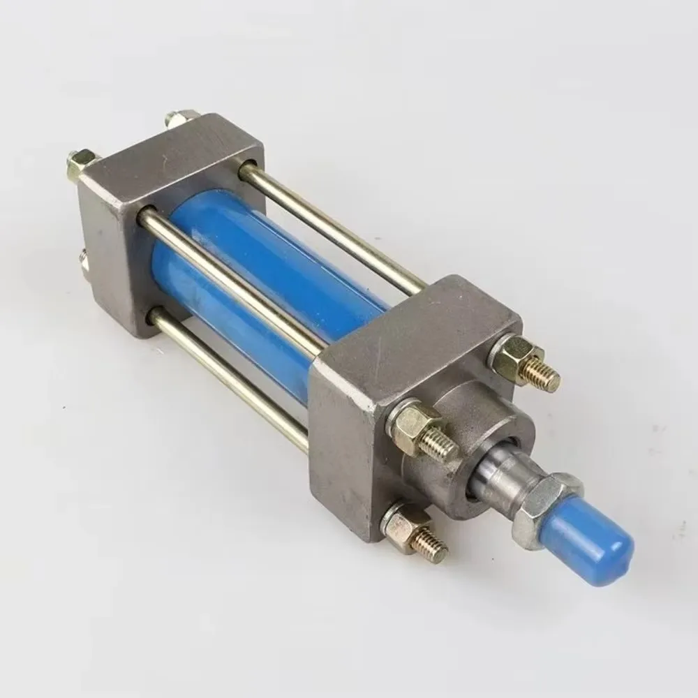 Light Duty Hydraulic Cylinder Pneumatic Complete Kits Double Acting Tie Rod Type Cylinder
