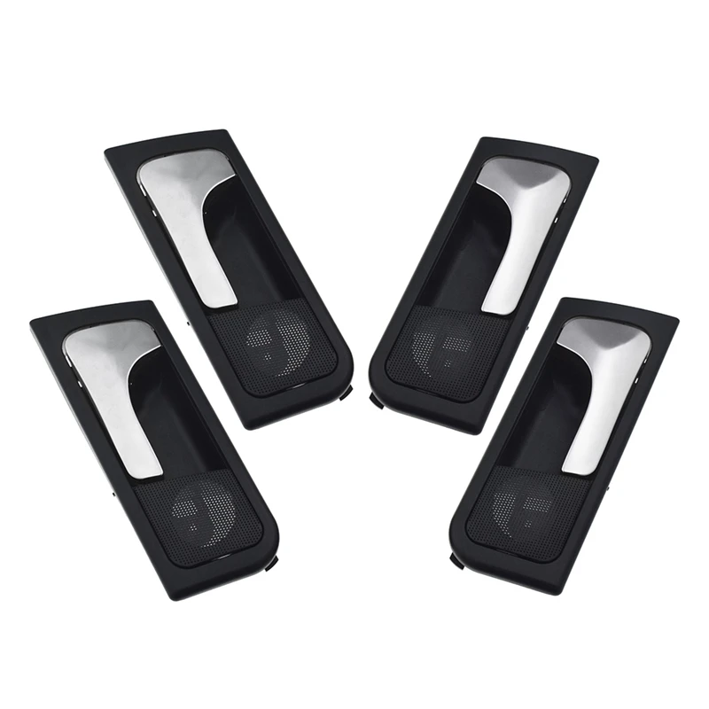 4Pcs Inside Door Handle Front Rear Left Right For Suzuki Forenza 2.0L & Chevrolet Optra Excel Lacetti Buick Excelle