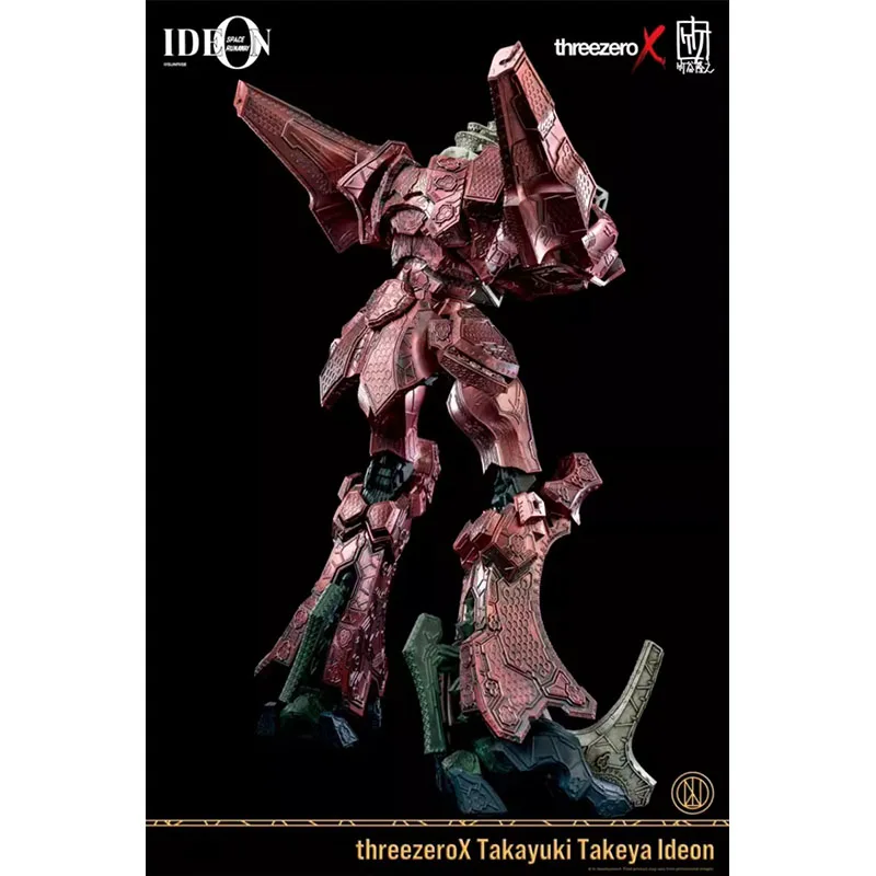 100% Original ThreezeroX TAKAYUKI TAKEYA IDEON 3Z0072 Space Runaway Ideon Robot Animation Character Action Model Toys Gifts