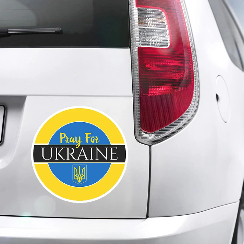 41801 # abnehmbare Vinyl Aufkleber Für Ukraine Sonnenblumen Flagge Karte Ukrainischen Auto Aufkleber auf Stoßstange Hinten Fenster Laptop