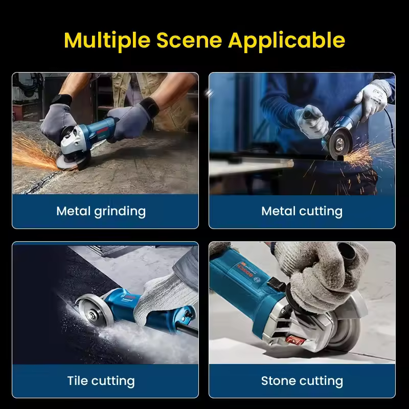 Bosch GWS 700 Angle Grinder Wired 115/220V Polishing Cutting Machine 12000rpm 150mm Discs Electric Grinding Machine Powe