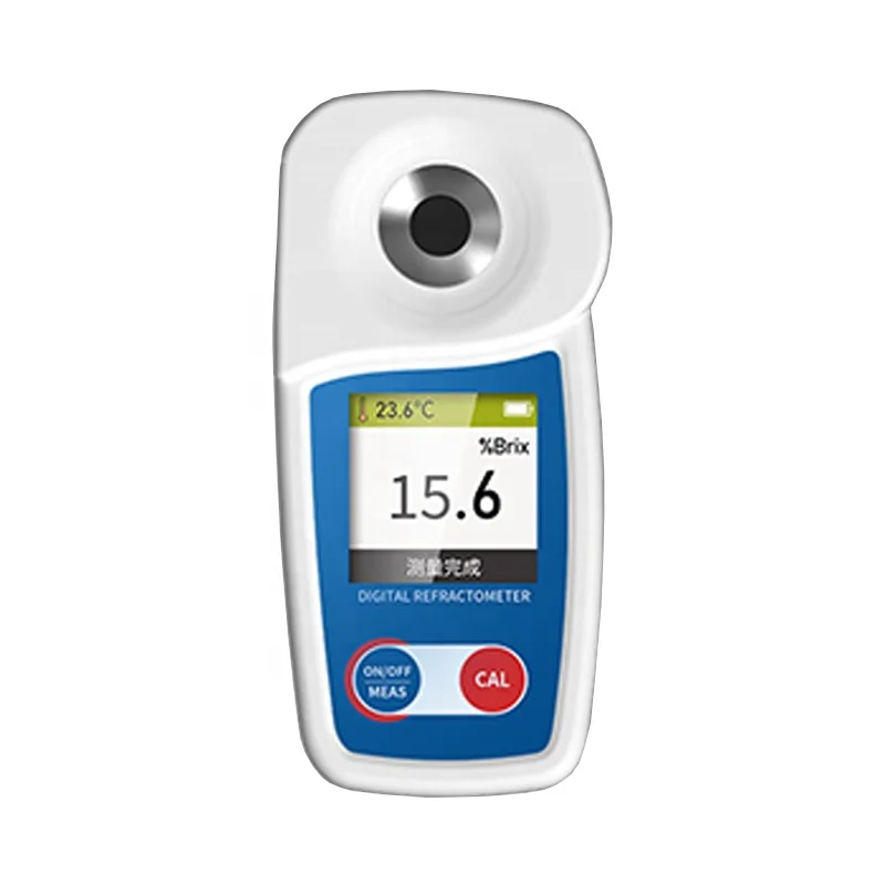 أجهزة قياس الانكسار الرقمية المحمولة شاشة كبيرة 0-35% مقياس الانكسار مؤشر الانكسار #1