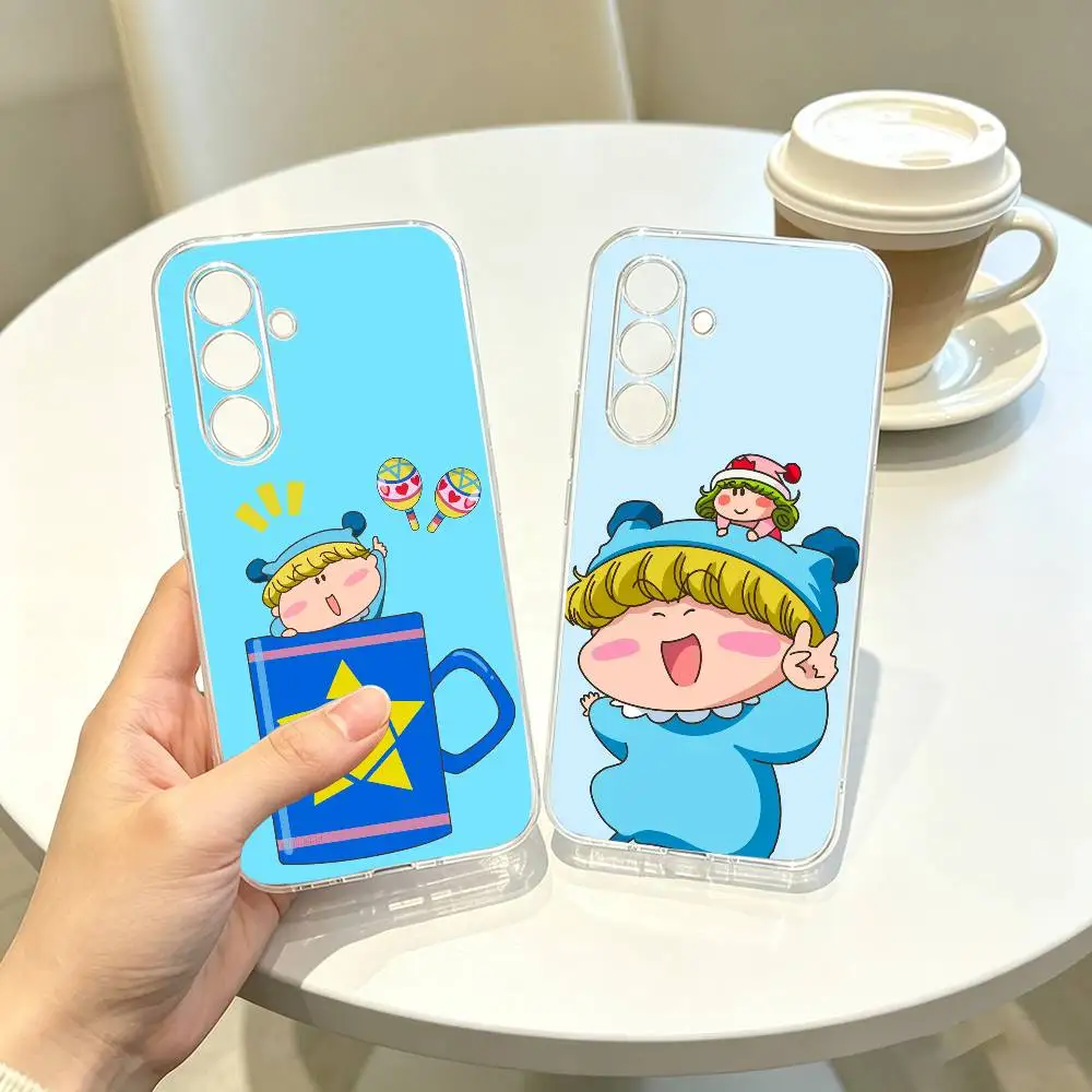 

Anime Mirmo Zibang Phone Case Transparent Silicone Soft For SamsungA10,12,20,21S,30,31,40,50,51,52,70,71