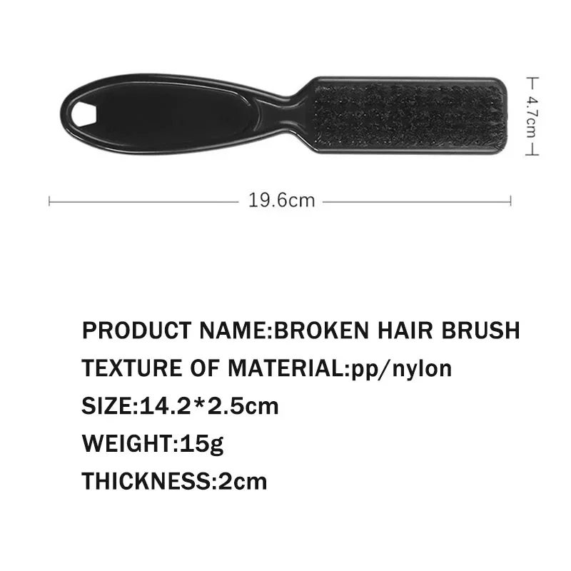 1/10/20/30/40/50 szt. Profesjonalny pędzel do stylizacji, golenia, brody, pędzel do olejowania głowy, rzeźbienia i czyszczenia, specjalny do peruk z prawdziwych włosów