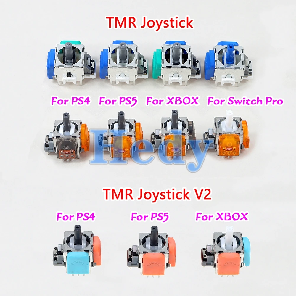 Joystick electromagnético TMR V2 para PS4, Xbox One Series, controlador PS5, palanca analógica 3D para Switch Pro, 1 unidad
