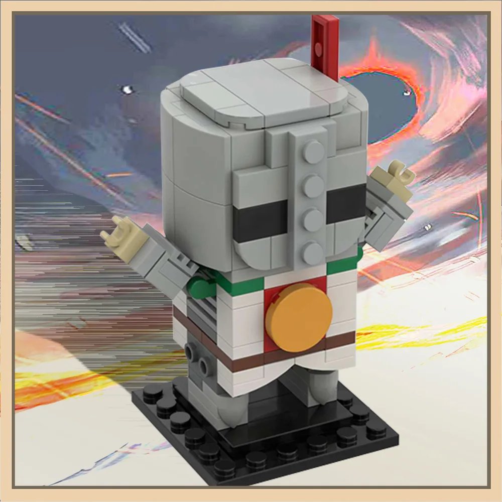 

Moc-35106 Brickheadz строительные блоки Solal аниме фильм игровая модель персонажа креативный подарок набор строительных блоков