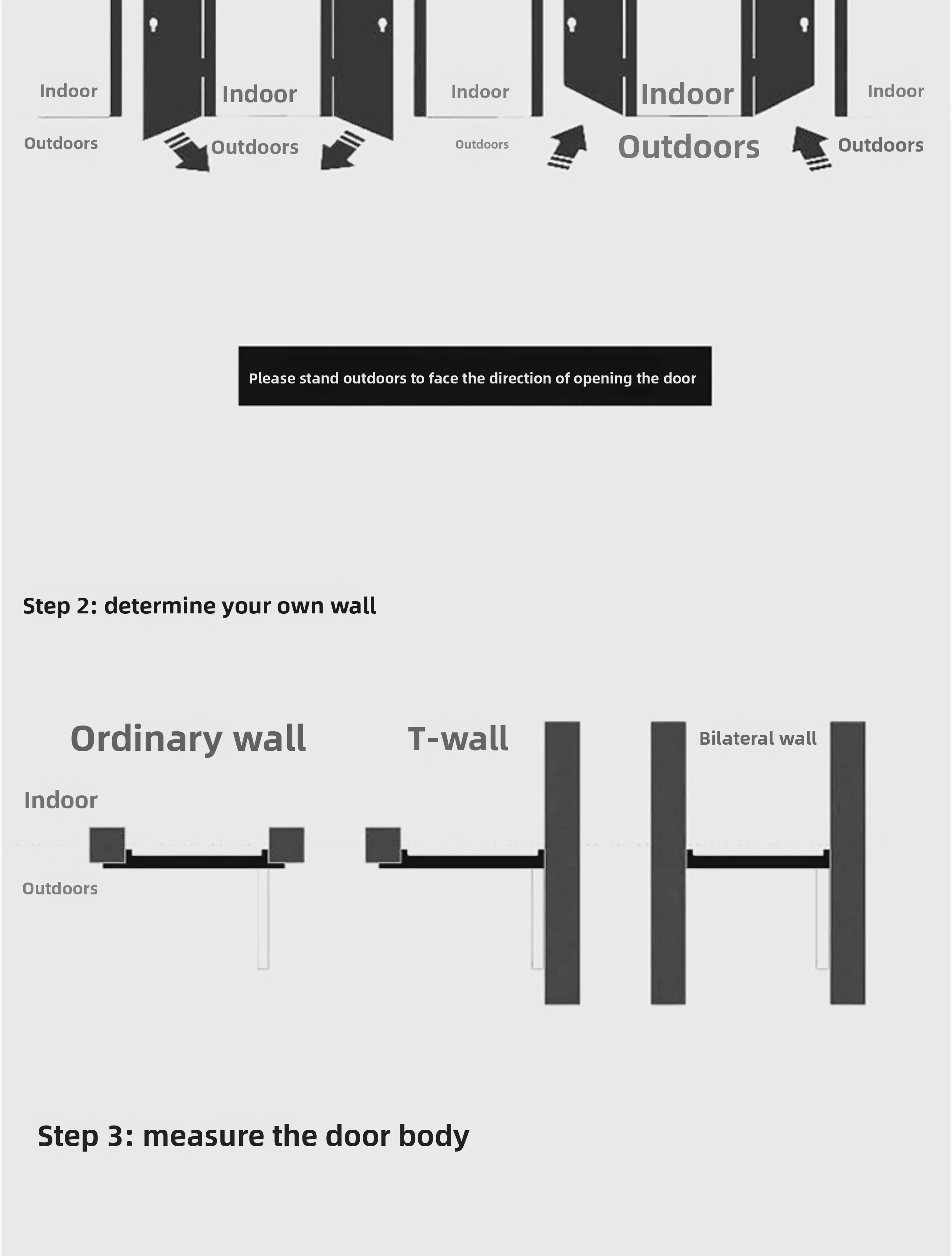 Puerta de entrada francesa, puerta de seguridad, puerta madre e hijo.