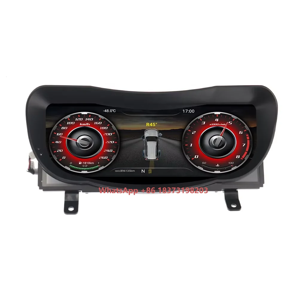 

12.3" Linux Car LCD Digital Cluster for Highlander 2018-2022 Virtual Cockpit Speed Meter Headunit Car Dashboard Display Screen