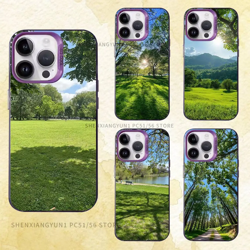 

Spring Outing Case for iPhone 11,12,13,14,15,16,17 Pro Max XS X XR mini SE 8,7 Air Plus Cover