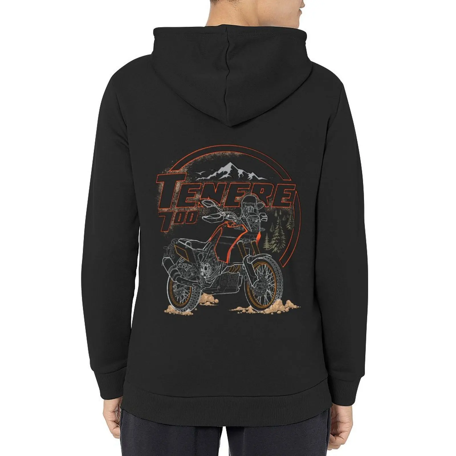 

Tenere 700 ADVENTURE motorcycle Hoodie hooded shirt graphic t shirts men fashion men men clothing tracksuit