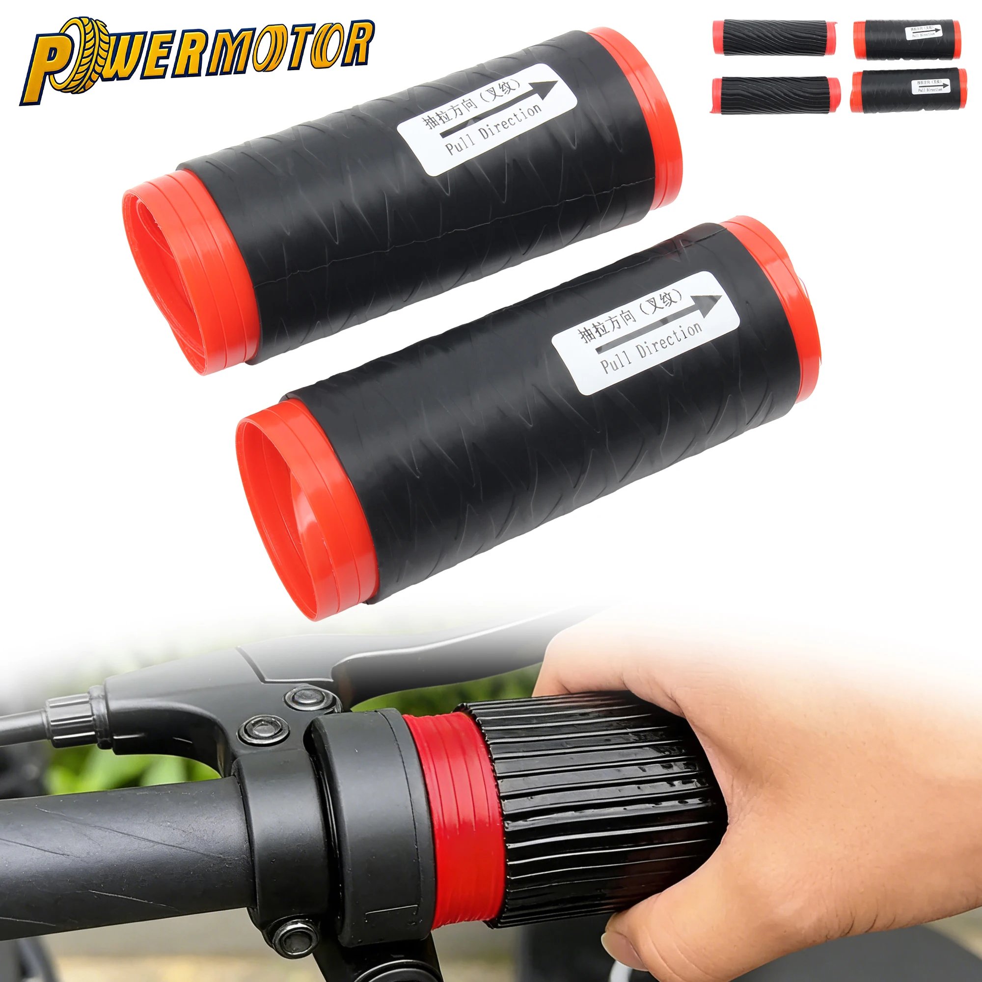 

Универсальный силиконовый чехол для руля мотоцикла, защита тормозных рычагов, нескользящий, подходит для большинства квадроциклов, питбайков, скутеров.