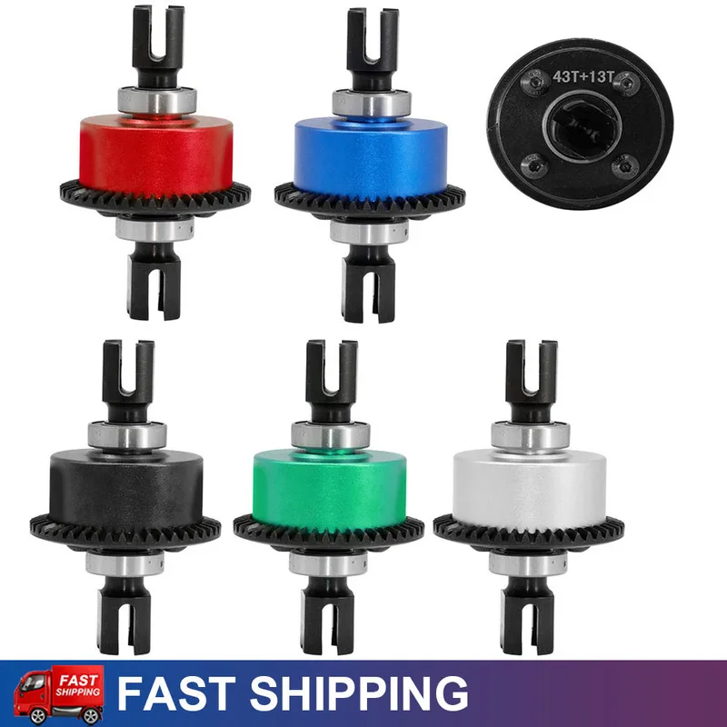43+13T Front/Rear Differential Straight Shaft Assembly Kit for Arrma 1/7 Infraction Limitless 1/8 Typhon RC Car Upgrade Parts