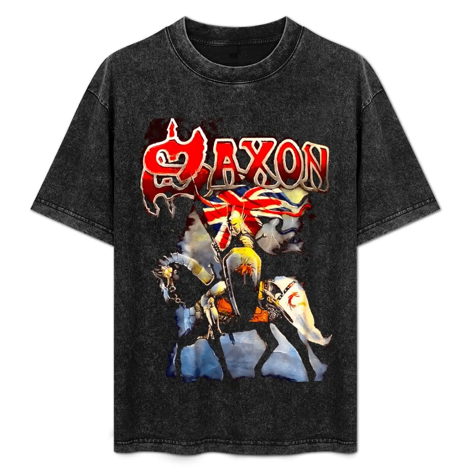 

Saxon T-Shirt sports fans blanks cute tops heavyweight t shirts for men