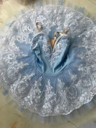 Tutú de Ballet para adultos y niños, vestido de bailarina para niños, ropa de niña pequeña, ropa de escenario de cisne, disfraces de Halloween