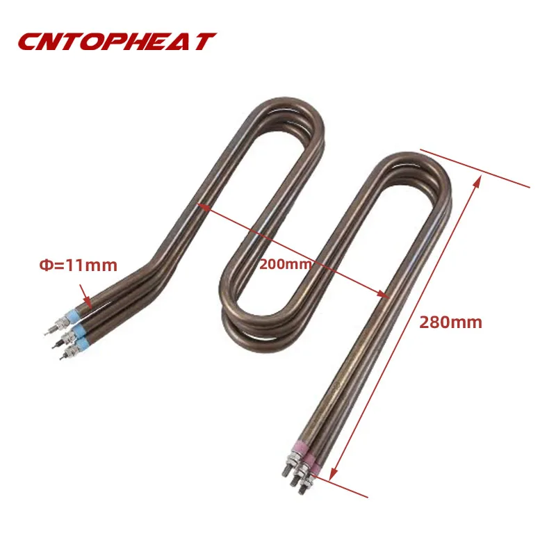 أنبوب تسخين هواء كهربائي ، جهاز طرد مركزي بدرجة حرارة عالية ، مجفف ، عنصر تسخين ، شمع V ، 1 كيلو وات