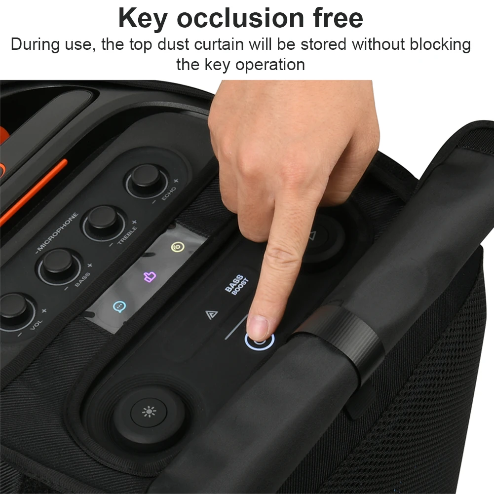 شبكة غطاء غبار ل JBL PartyBox المرحلة 320 المتكلم واقية حالة المتكلم زلة كم للإزالة في الهواء الطلق غطاء غبار الصوت