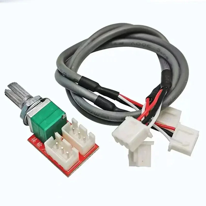 1PCS DIY Audio Amplifier Board, Volume Potentiometer duplex 50K Adapter Plate and 300mm Shielded Cable Pack.