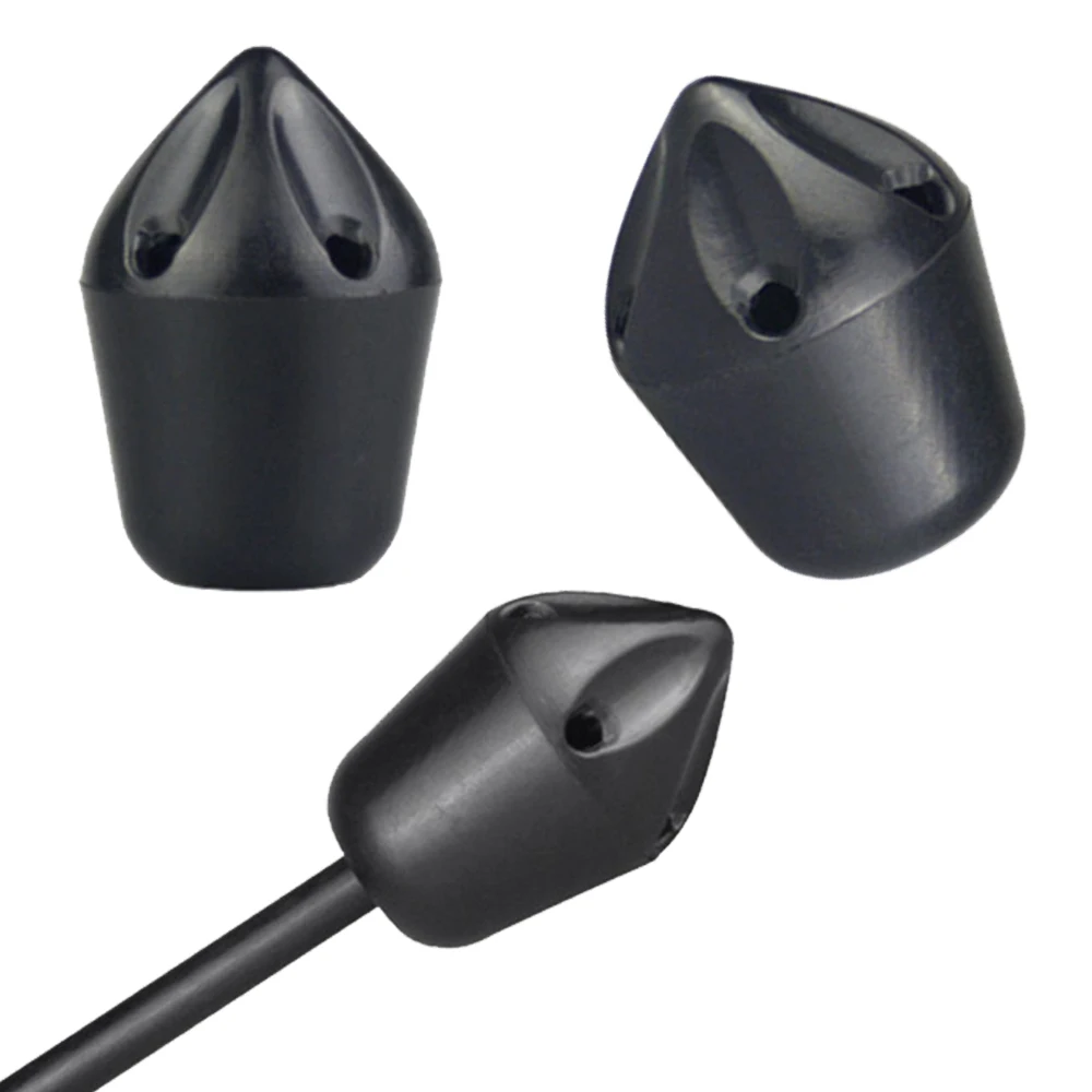 3PCS Archery Safe Plastic Arrowheads Whistle Arrowhead Universal Sound Arrow Target Points Warning Arrow Cross border