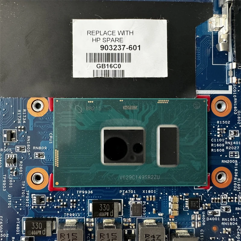 Imagem -03 - Placa-mãe para hp Pavilion X360 13-u 903237001 152561 com I57200u Ddr4 100 Testado