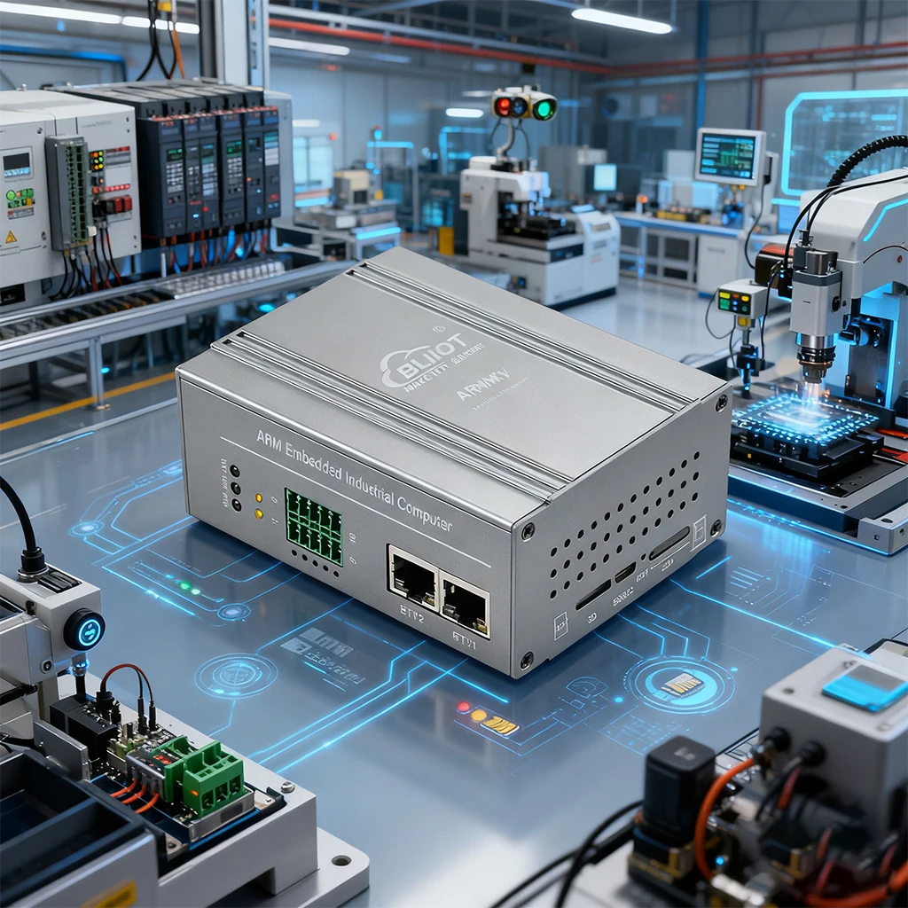 BLIIoT ARM Edge بوابة الحوسبة الصناعية المدمجة الكمبيوتر 2 * A7 T113-i 1.2 جيجا هرتز بوابة إنترنت الأشياء دعم Node-RED #1